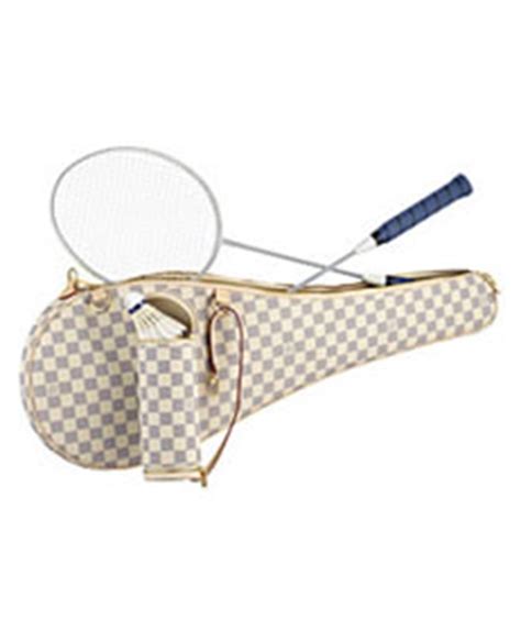 lv badminton set price|LOUIS VUITTON Damier Azur Badminton Set .